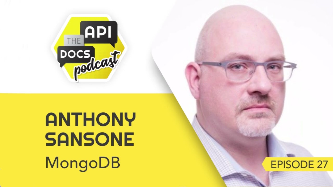 Interview with Anthony Sansone, staff technical writer at MongoDB