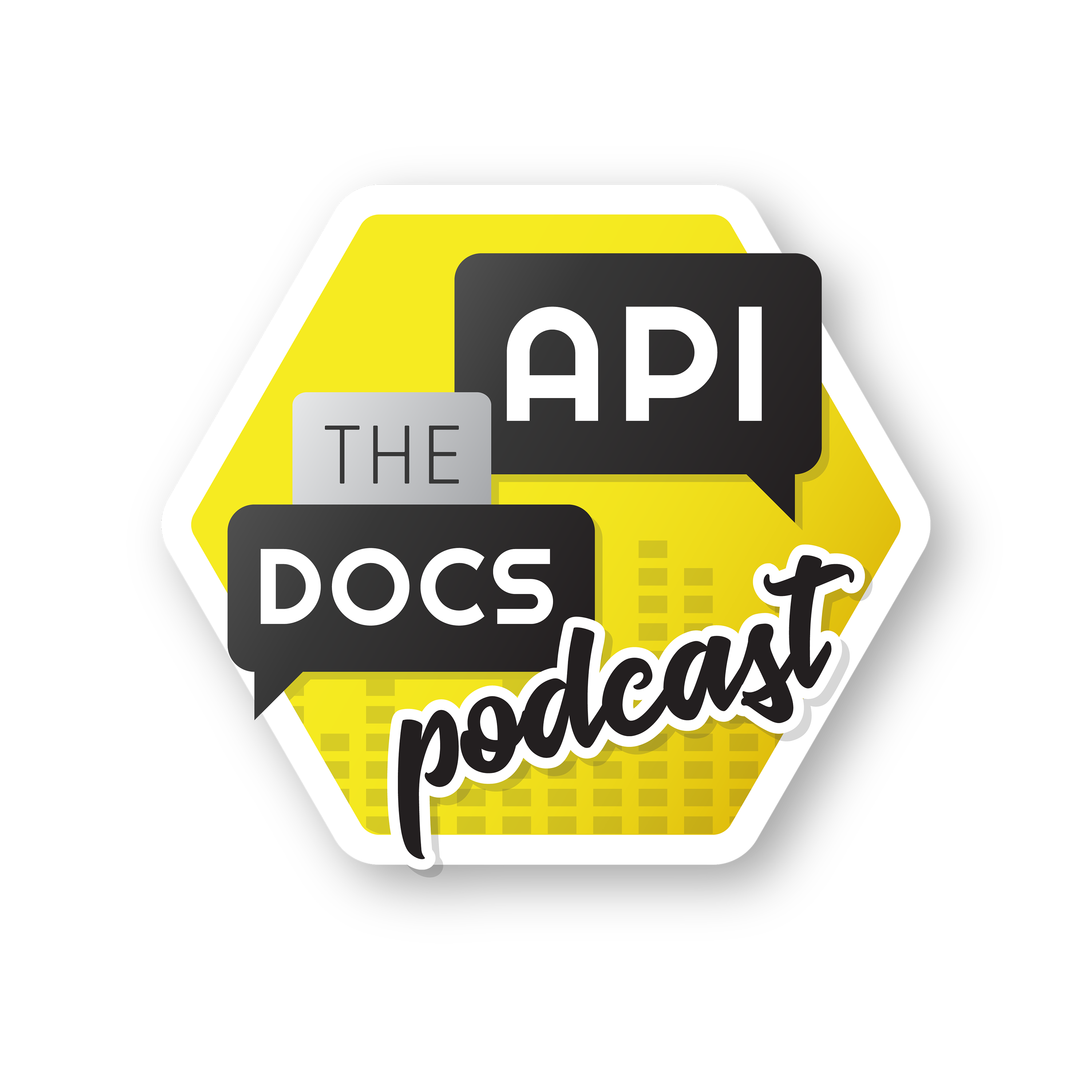 API The Docs podcast logo image