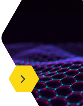 blurry purple hexagon grid in a dark background
